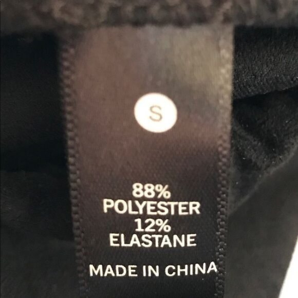 AQUA Faux Suede Pull on Leggings in Black - Small NWT - Picture 6 of 7